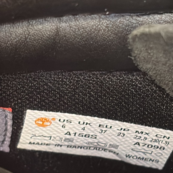 🥾 Timberland Linden Woods 6-inch Waterproof Women's Black Boots - Size 6 NEW - Picture 11 of 11